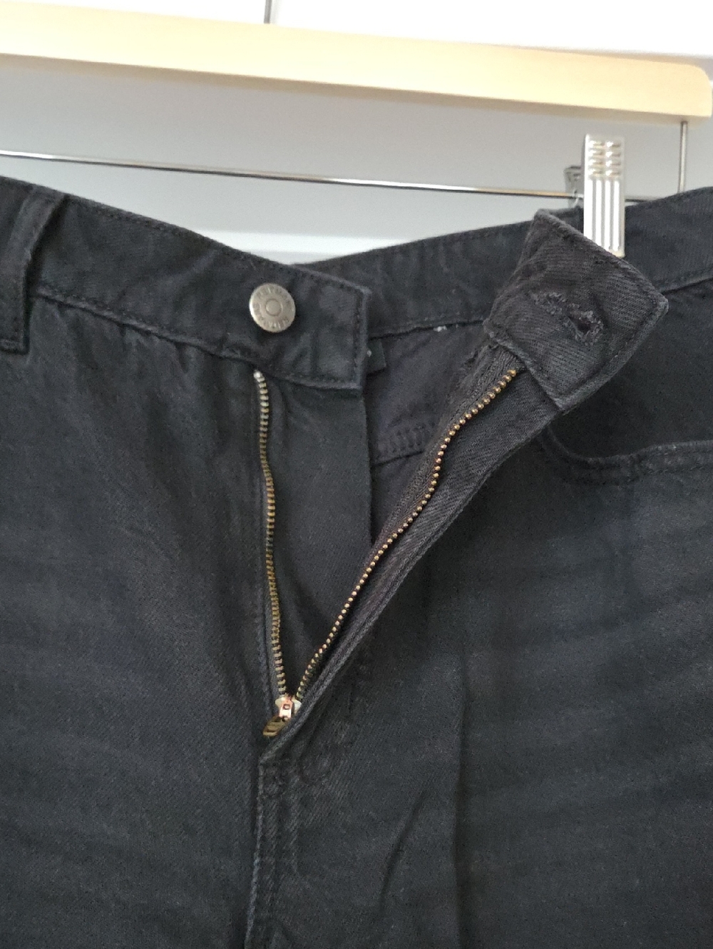 NWOT Reitmans High-Rise Barrel Jeans,Black, Size 29 - Picture 13 of 15